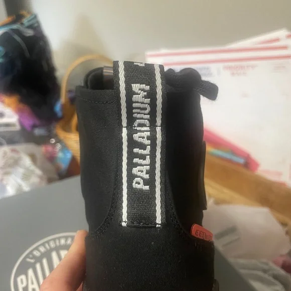 Palladium Black High-Top Sneakers - Picture 5 of 8